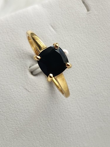 Shivam Sterling Silver 14k Gold Plated Black Onyx Necklace Earrings & Ring 8 Set - Picture 12 of 21
