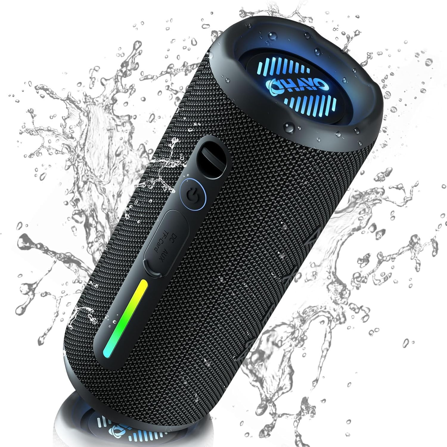Cassa Bluetooth Potente Portatile 24W, Altoparlante Bluetooth 5.3 Con Luci RGB E