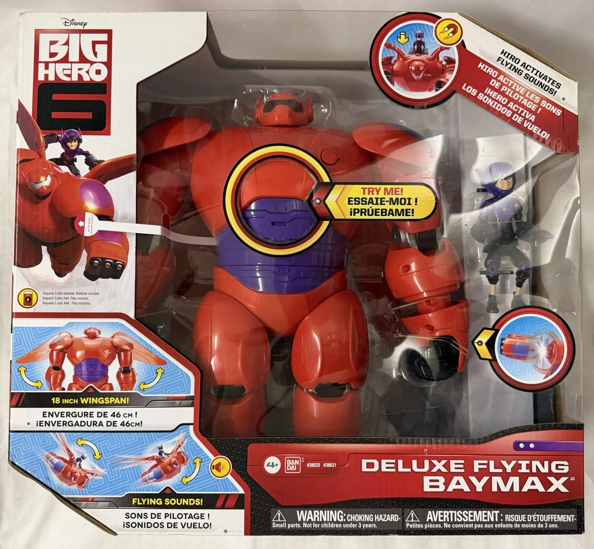 Baymax Big Hero 6 Plastic TV, Movie & Video Games Action Figures
