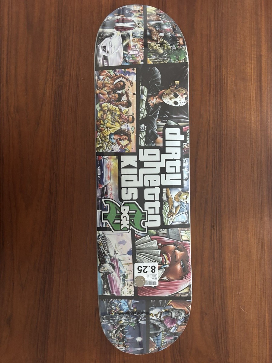 DGK Skateboard Deck Grand Theft Auto GTA | eBay
