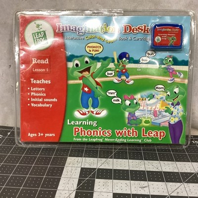 Leap Frog Imagination Desk Learning Pre K School Phonics NEW