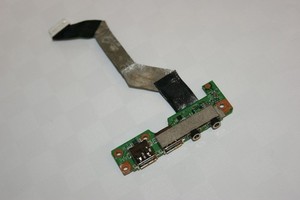 HP EliteBook 8530p USB Audio Sound Board mit Kabel 50.4V804.102 #2635