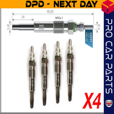 4X Glow Plug fits RENAULT Clio MK2 MK3 MEGANE MK2 KANGO 1.5 1.9 DCI DTI