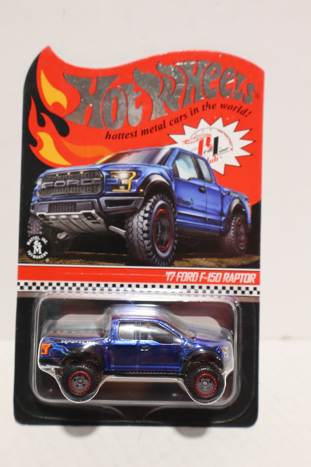 Hot Wheels RLC Blue '17 Ford F-150 Raptor 6922/10000 | eBay