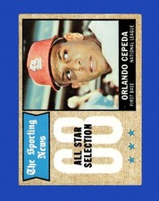 1968 Topps Set-Break #362 Orlando Cepeda VG-VGEX *GMCARDS*
