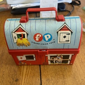 Vintage Fisher Price Lunch Box No Thermos Lunch Box Toy