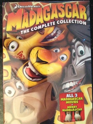 Madagascar The Complete Collection - Madagascar / Madagascar 2 / Madagascar ...