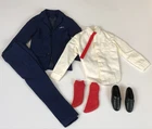 Vintage KEN SPECIAL DATE Complete Outfit #1401 Suit, Shirt, Tie, Socks and Shoes