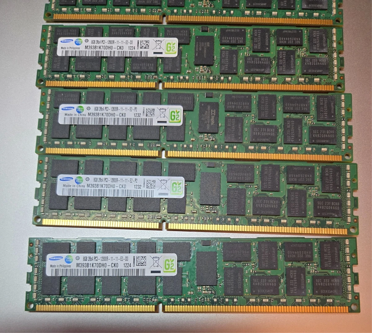 Samsung PC3-12800 (DDR3-1600) Server RAM 6 Modules for sale | eBay