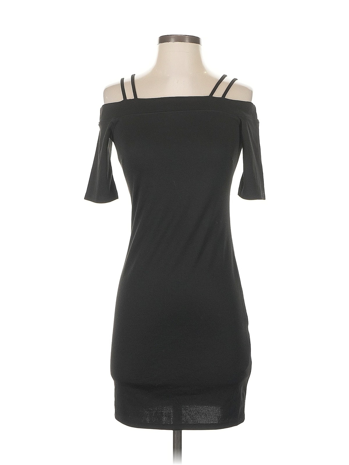 H&M Women Black Casual Dress S