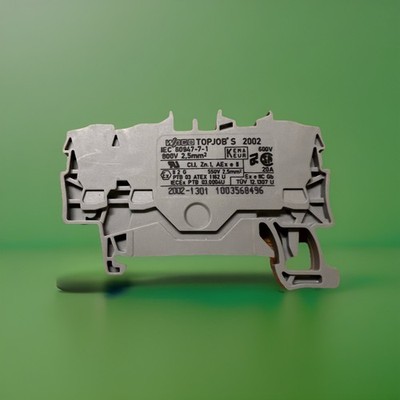 WAGO 2002-1301 Top Job Feedthrough Terminal Block