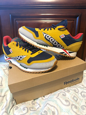 Reebok Classic Leather Ripple Altered Low Top Lace-Up Colorblock DV7194