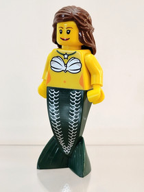 LEGO Pirates MERMAID Minifig - Brickbeard's Bounty Pirate Ship Minifigure 6243