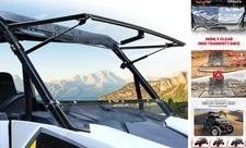  2024 2025 RZR XP 1000 Flip Windshield, RZR Front Windshield Compatible with 