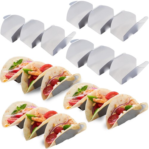 Lot de 6 supports de montage adhésifs - sans perçage pour tringle à
