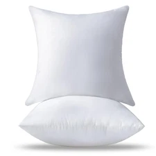 22 x 22 Pillow Insert Set of 2 - Premium Soft and Fluffy 22 Inch Large Sofa D...