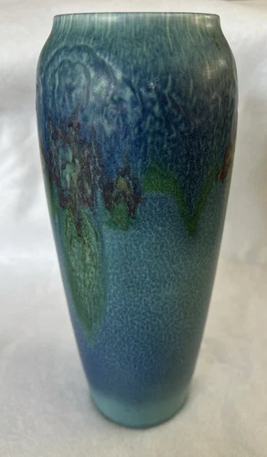 Rookwood Pottery Vase Vellum TALL 9.5" Signed Elizabeth Lincoln #951D V 1919 WOW