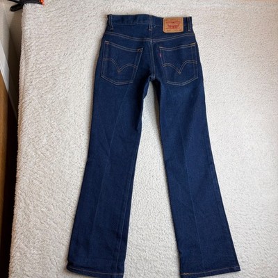 Levis 517 Bootcut Jeans Mens 29x30 (28x30) Dark Wash Indigo Y2K flare 517-0217