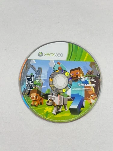 Minecraft - Xbox 360 Edition (Microsoft Xbox 360) Disc Only - Tested & Working