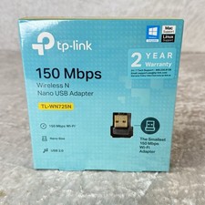 TP-Link 150 Mbps Wireless N Nano USB Adapter - TL-WN725N - New, Sealed