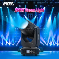 PAIDUN 260W 10R LED RGBW Moving Head Beam Light Rainbow Fogging Effect Disco Bar