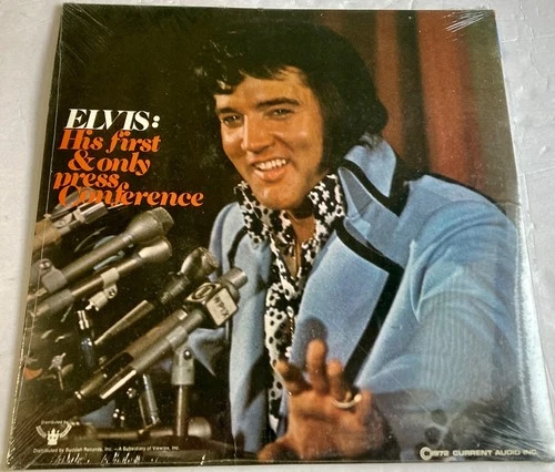 ELVIS PRESLEY SEALED 1972 NYC Press Conference Buddah USA Stereo Lp Mick Jagger