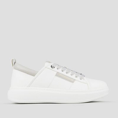 Alexander Smith AEBBEWM-7010-WLY Eco-Wembley Man White Light GRey Herren Sneaker