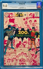 Batman #200 (DC Comics 1968) CGC 9.0 Neal Adams Cover Penguin Joker 200th Key