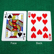 Jack of Spades / 10 of Hearts - Double Face, ...