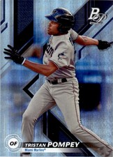 2019 Bowman Platinum Top Prospects Tristan Pompey . Miami Marlins #TOP-40