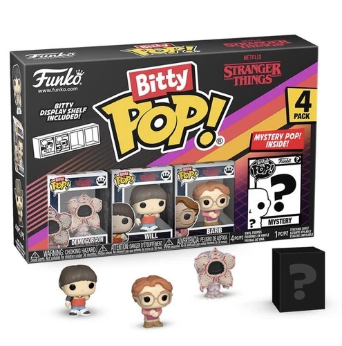 Bitty Pop! • Stranger Things: Demogorgon + Will + Barb + Mystery • Ships Free
