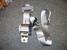 Impala SS~1996 NOS Front Gray Seat Belt~12527863~Caprice~Roadmaster~Obsolete~NIB