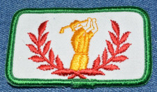 Original Vintage 70s Golf 3" Patch Sports Masters US Open Country Club Retro