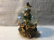 Boyds Bear Daisy Bloomenbear Lets Be Friends Water Globe 270576