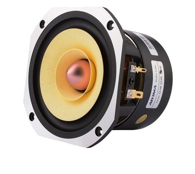 Speaker Tweeter Woofer Aluminum Bullet Home Audio Amplifier Loudspeakers 4in 1Pc