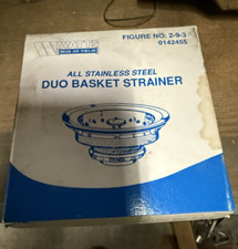 Duo Basket Strainer Stainless Steel, 3 1/2  To 4  Opening 0142455