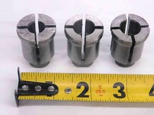 3PCS KENNAMETAL ERICKSON SERIES F TAP COLLET SIZE 7/16, 9/16 X2 CNC PRECISION