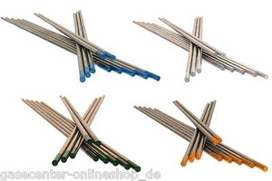HST Wolframelektroden WL15 Gold – 10 Stück, 3,2 Mm, 1,5 % Lanthanoxid, Für AC/DC