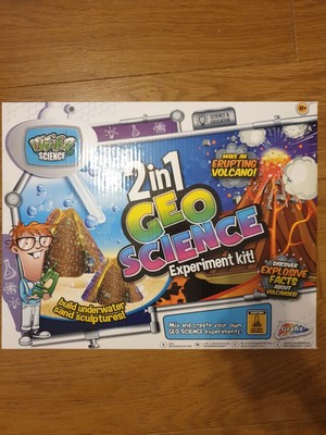 Grafix Weird Science 2 in 1 Geowissenschaft Experimentierset Alter 8+!