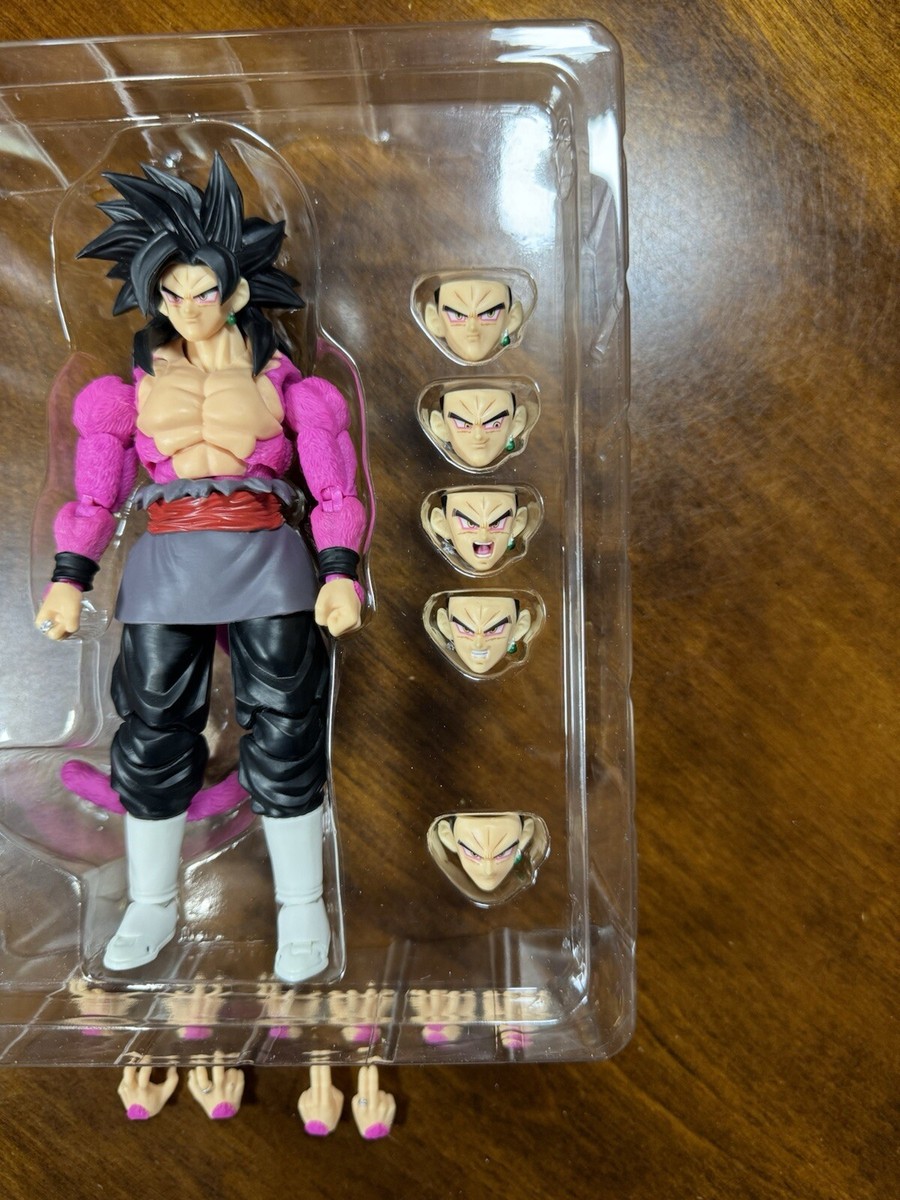SH Figuarts Kong Studios Dragon Ball Goku Black SSJ4 K011 Pink Fur