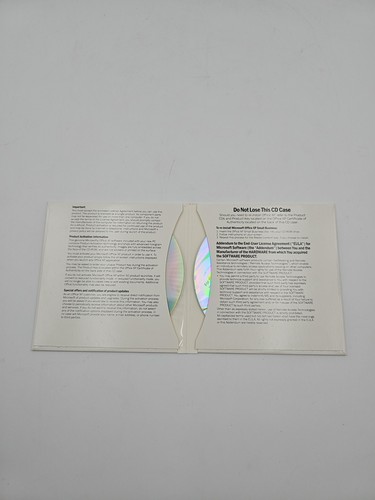 Microsoft Office XP Small Business Version 2002 W/ Product Key (2 discs) - 第 2/3 張圖片