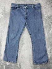 Levis 517 Jeans Men's 42x30* Blue Bootcut 100% Cotton Denim Pants Cowboy Western