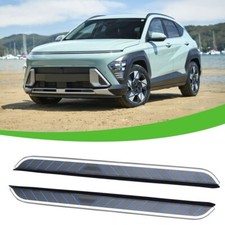 2 Stück Trittbrett Seitenschritt Nervenleiste für Hyundai KONA SX2 2024 2025