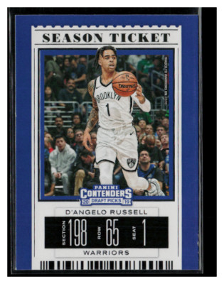 2019 Panini Contenders Draft Picks #10 D'Angelo Russell