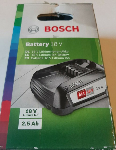Аккумулятор bosch 18v 5ah