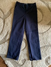 NWOT French Toast Boys Adjustable Waist Straight Fit Uniform Pants Navy
