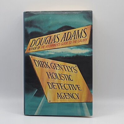 Dirk Gently's Holistic Detective Agency by Douglas Adams 1st Edition 1987 HC/DJ