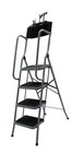4 steps foldable 5.2ft Step Ladder White - DS5352  ELM 2nd RR