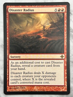Disaster Radius Rise of the Eldrazi - MTG Magic the Gathering - NM | eBay