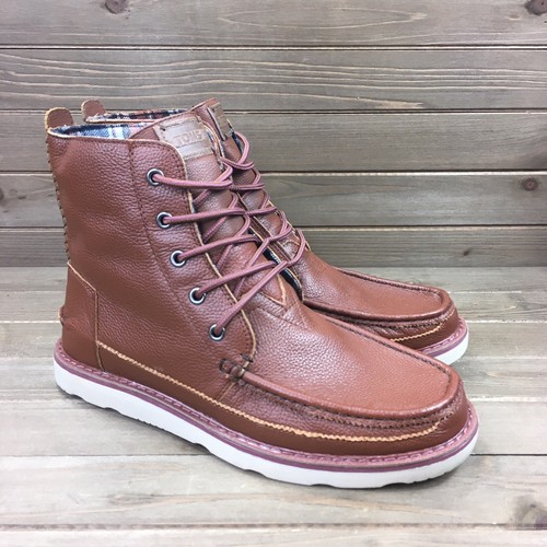 NEW! Toms Searcher 401 Brown Full Grain 